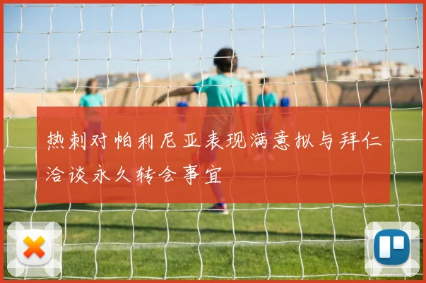 热刺对帕利尼亚表现满意拟与拜仁洽谈永久转会事宜